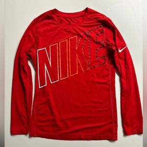 Boys long sleeved Nike Dry-fit shirt